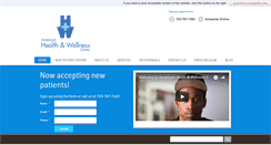 Desktop Screenshot of americanhealthandwellnesscenter.com